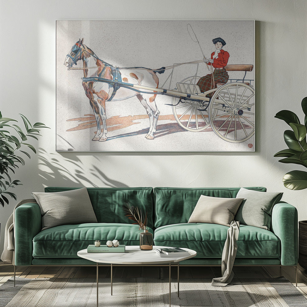 A Kentucky Breaking Cart (ca.1900) | Canvas