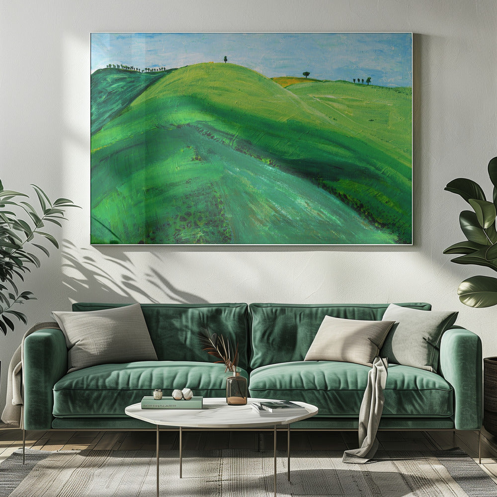 Green Hills | Canvas