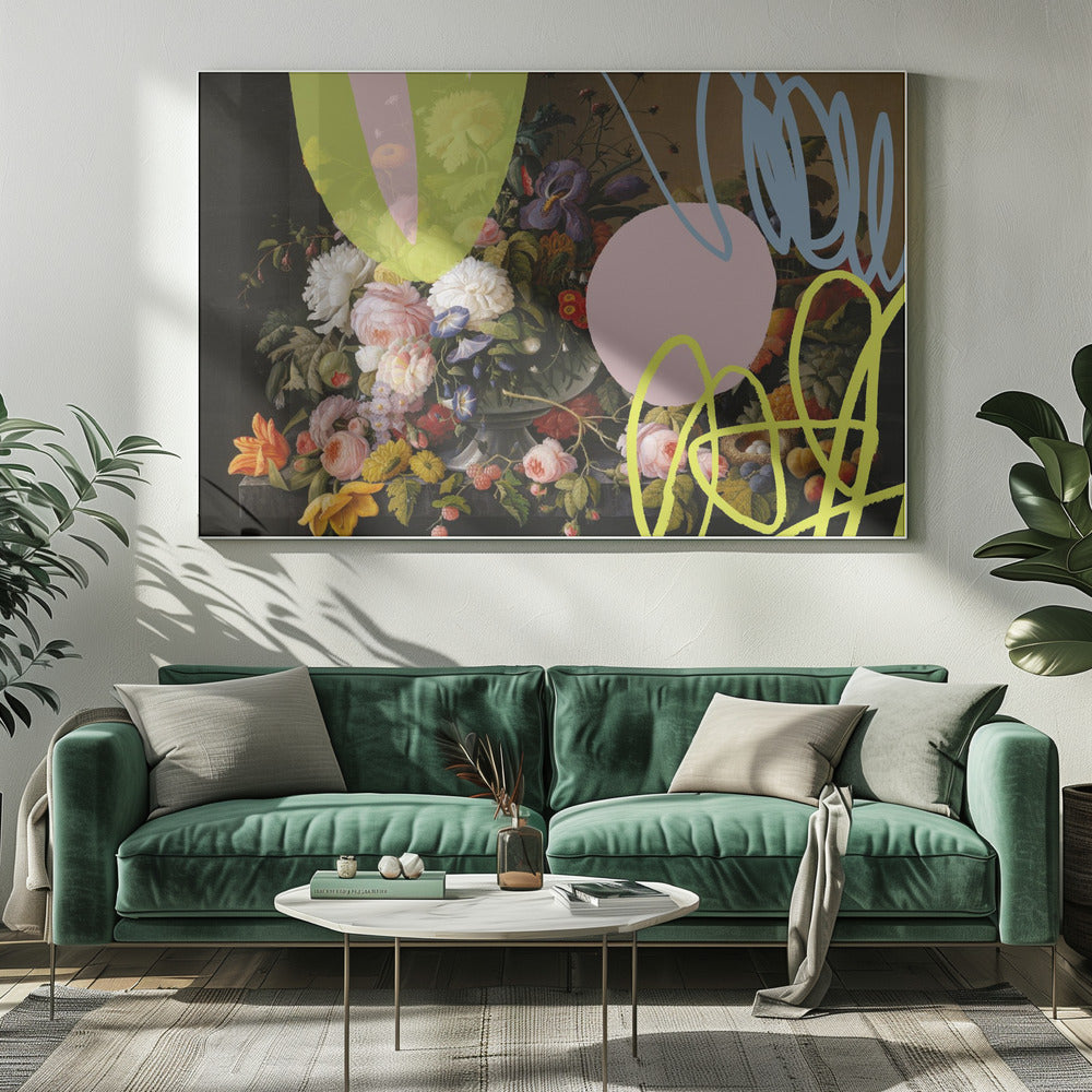 Graffittimastersfloral | Canvas
