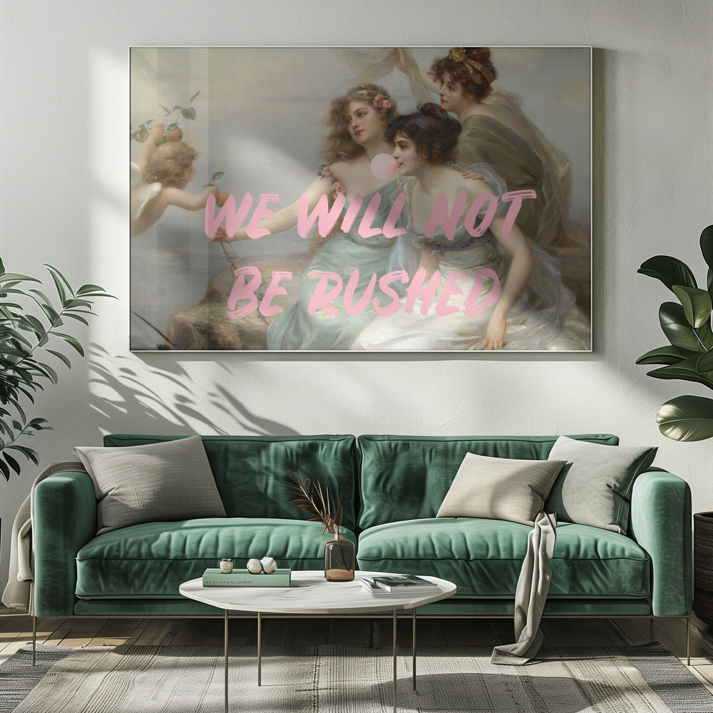 Wewillnotberushed Ratioiso | Canvas