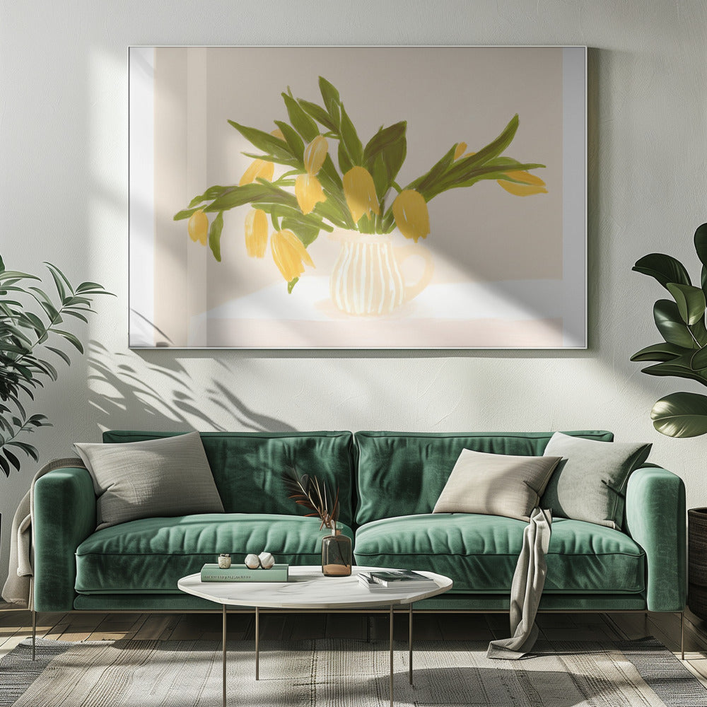 Pandcyellowtulips Copy | Canvas