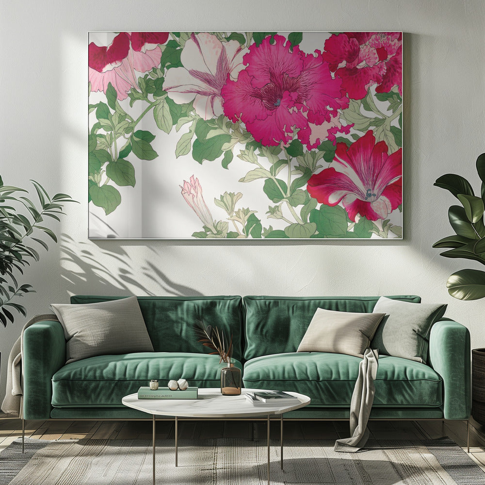 Vintage Petunia Flower No.2 | Canvas