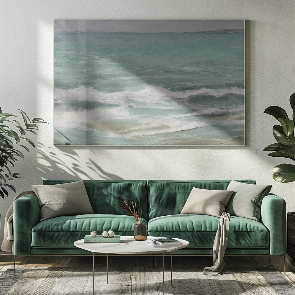 East Bank Waves | Canvas