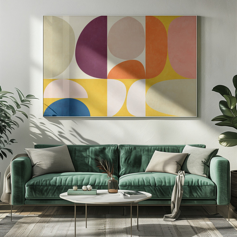 Vivid Bauhaus2 | Canvas
