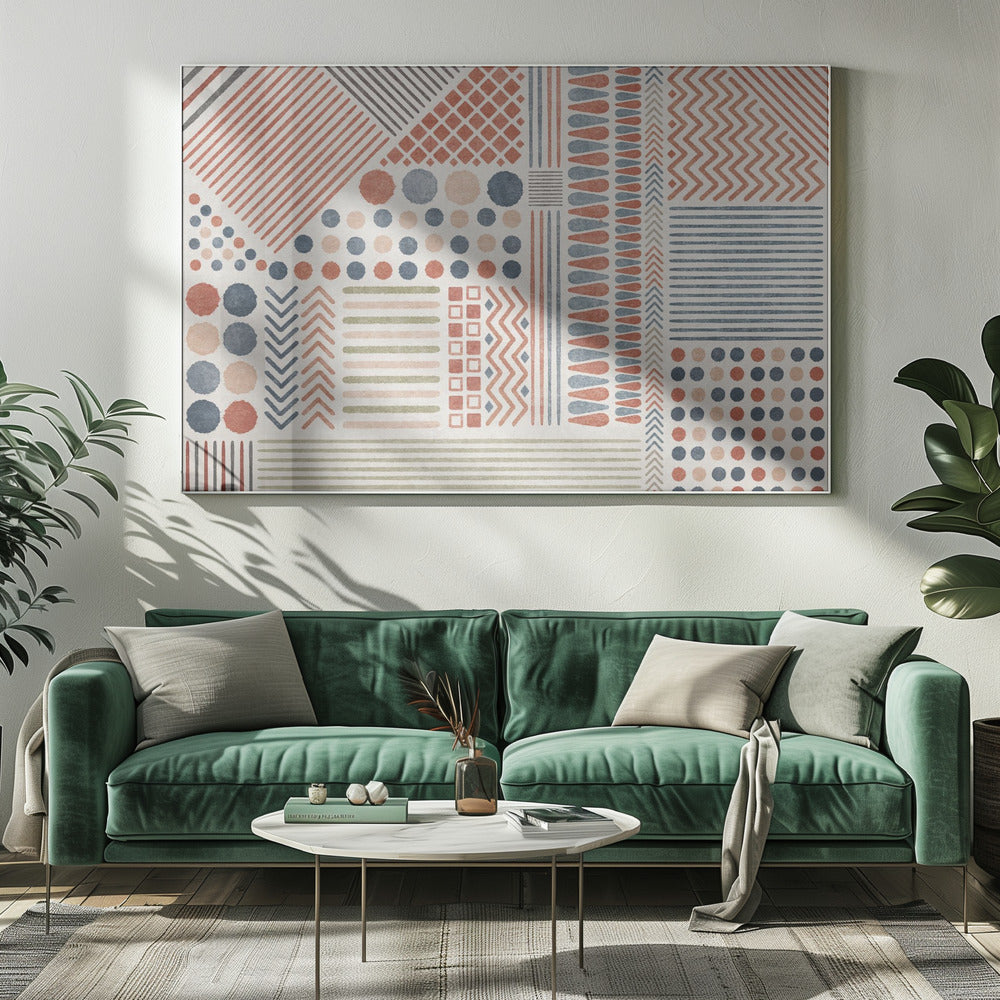 Geometric Harmony | Canvas