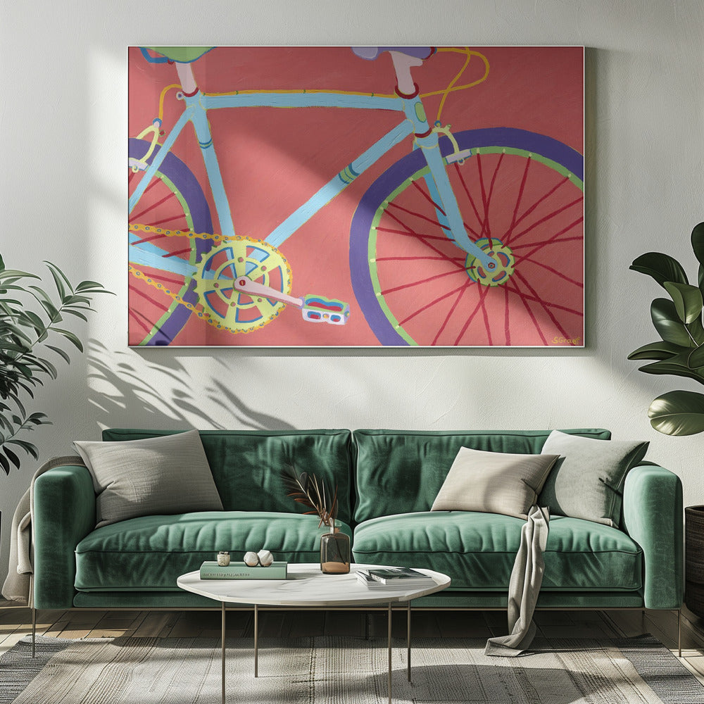 Let's Go for a Bike Ride | Canvas