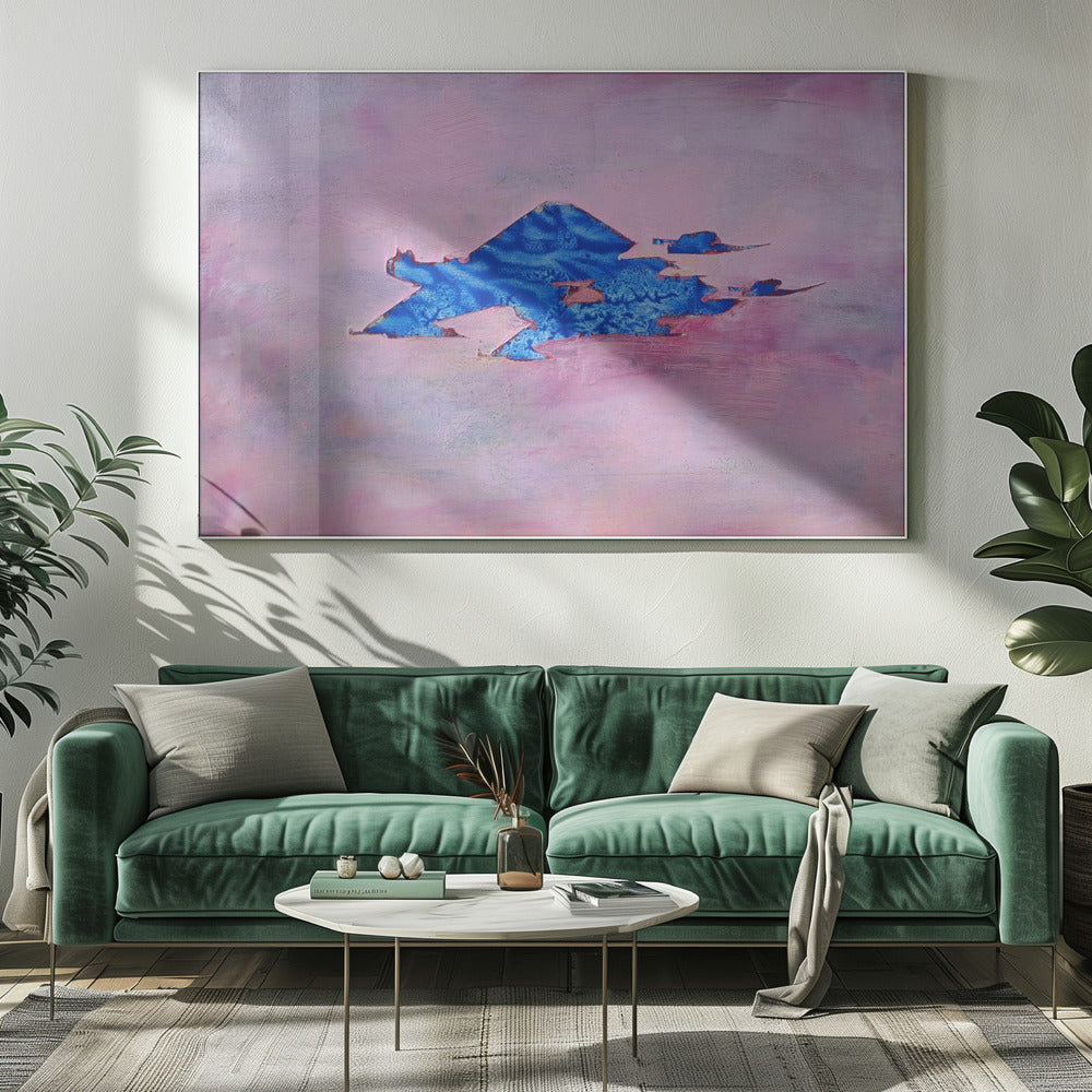 UAP, Blue, Pink Sky | Canvas