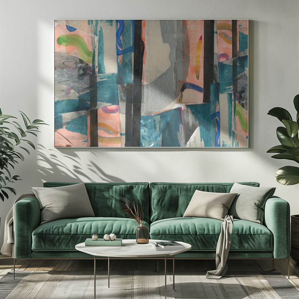 Multi Abstract Shapes 1 | Canvas