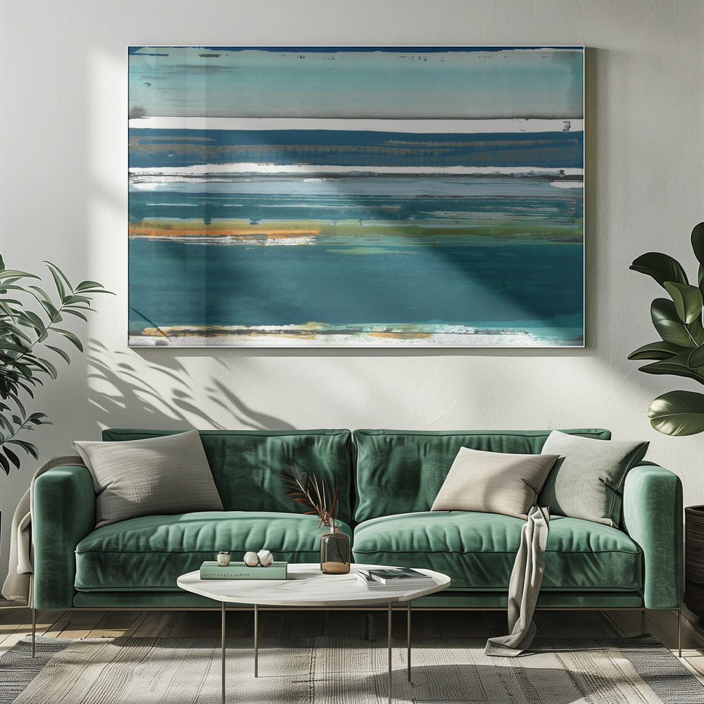 Mediterranean Sea Print 2 | Canvas