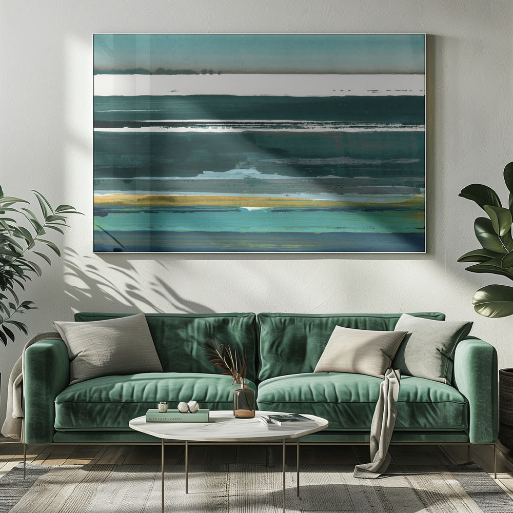 Mediterranean Sea Print 1 | Canvas