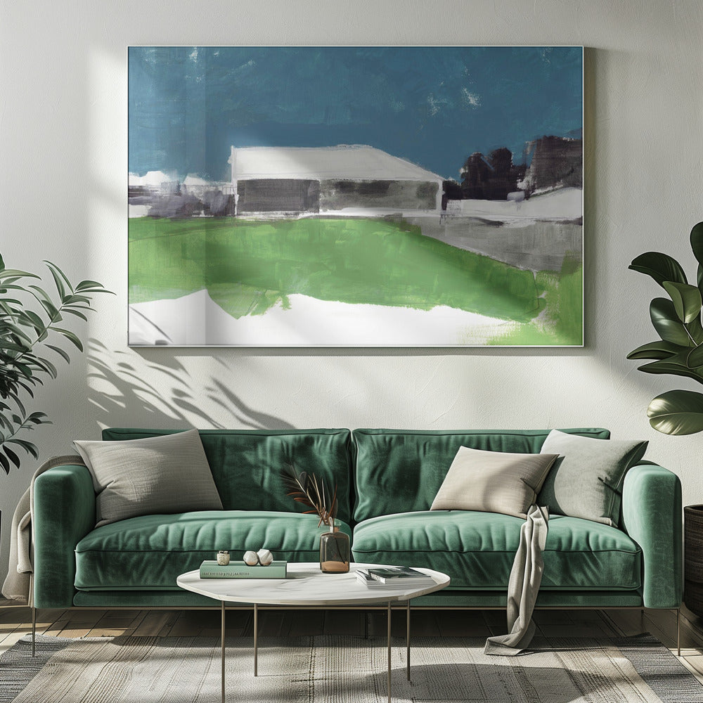 Barren Farm Barn Print No 3 | Canvas