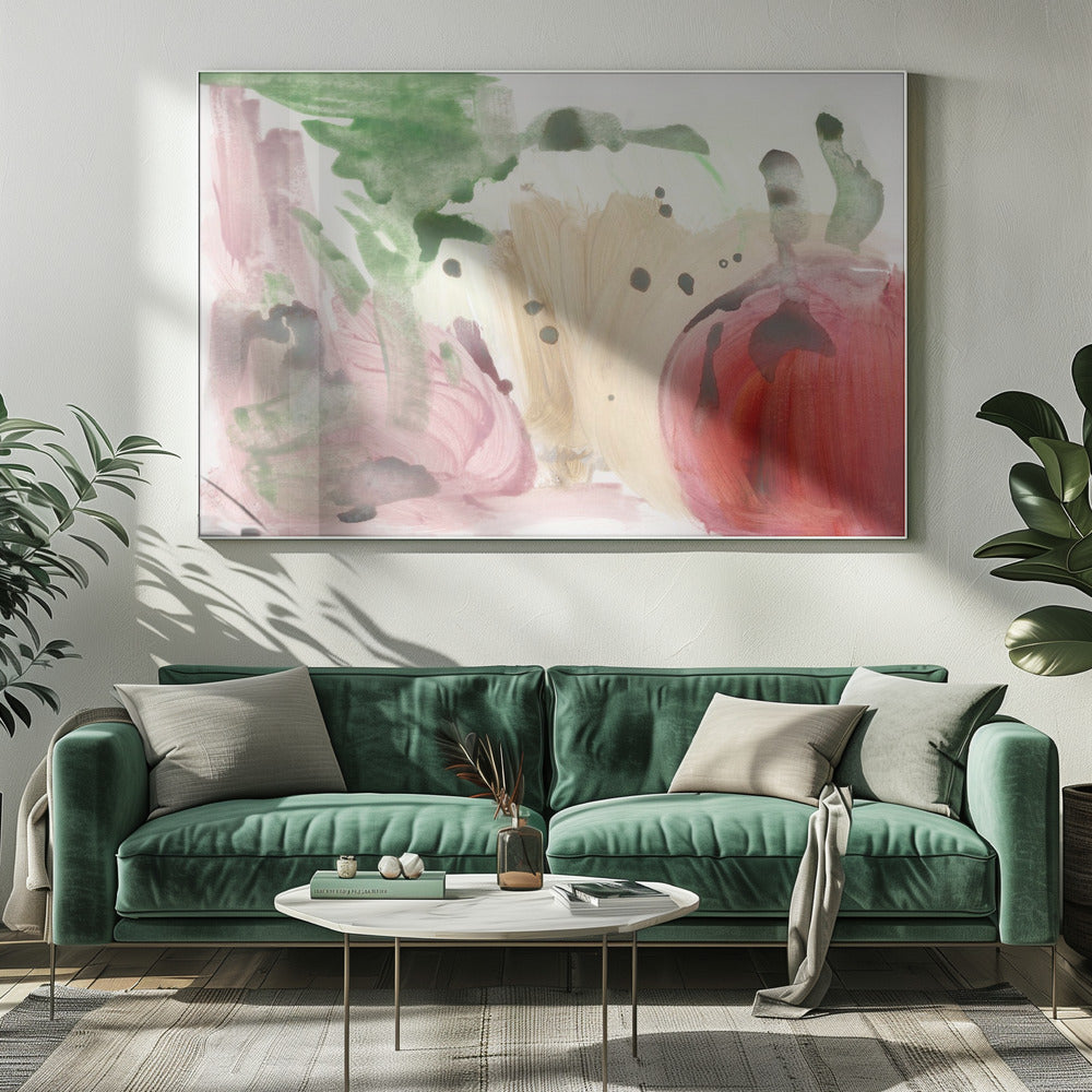 Aquarelle Organic Shapes 1 | Canvas