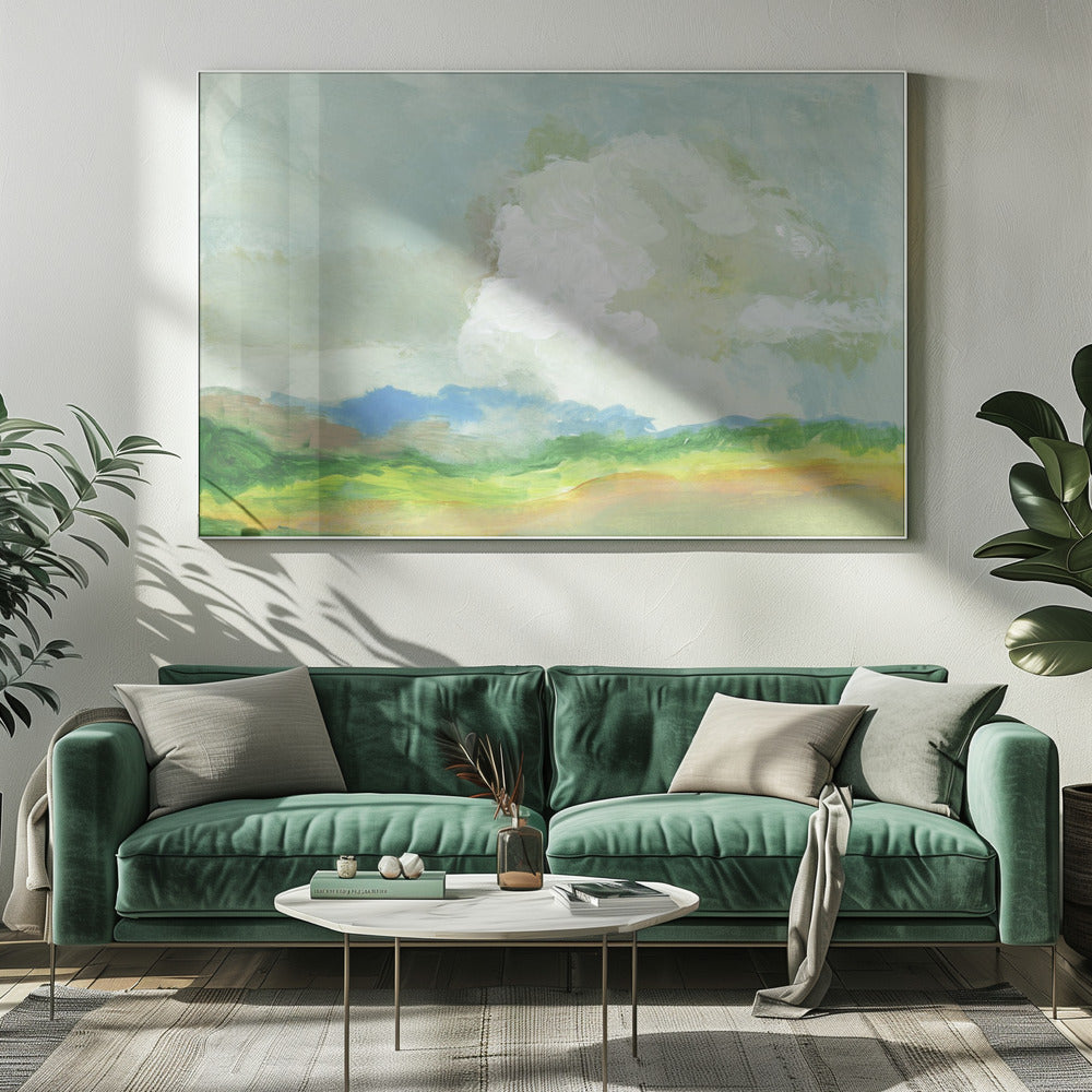 Big Clouds Landscape | Canvas