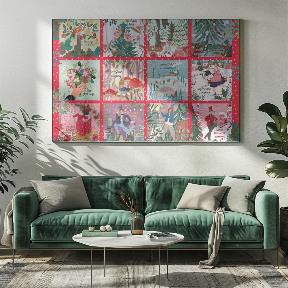 12 Days of Christmas Carol | Canvas