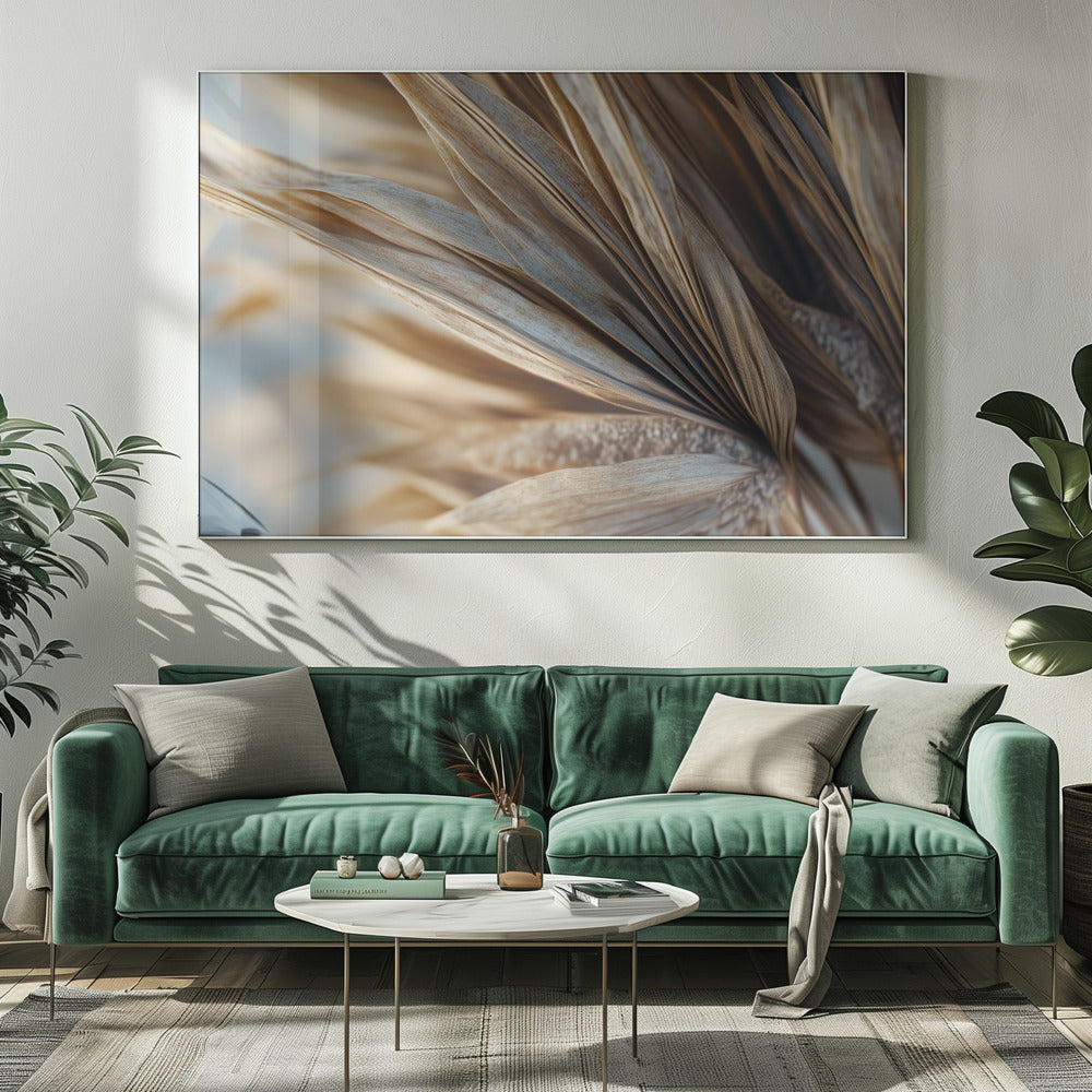 Golden Leaf Whispers | Canvas