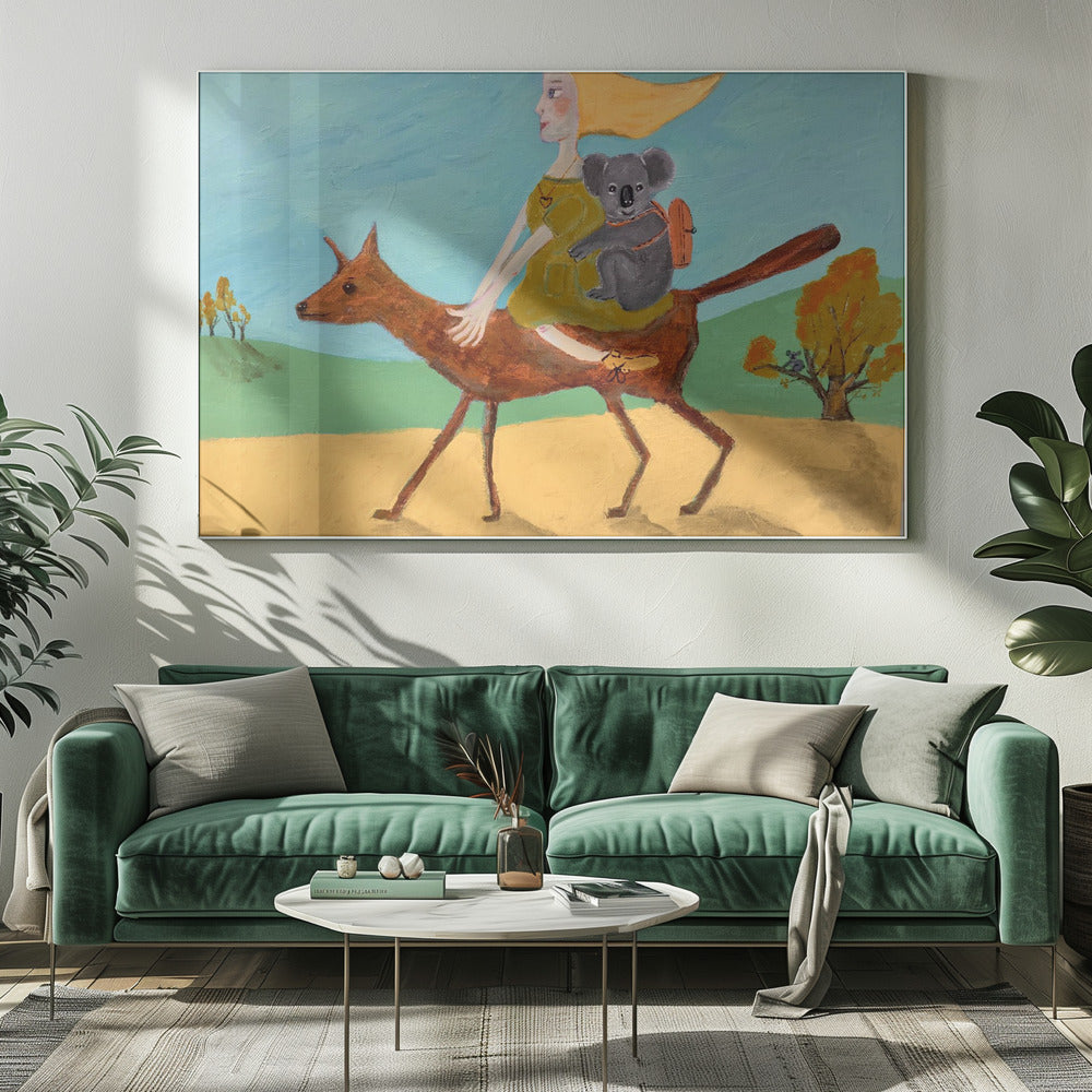 Off on an adventure. | Canvas