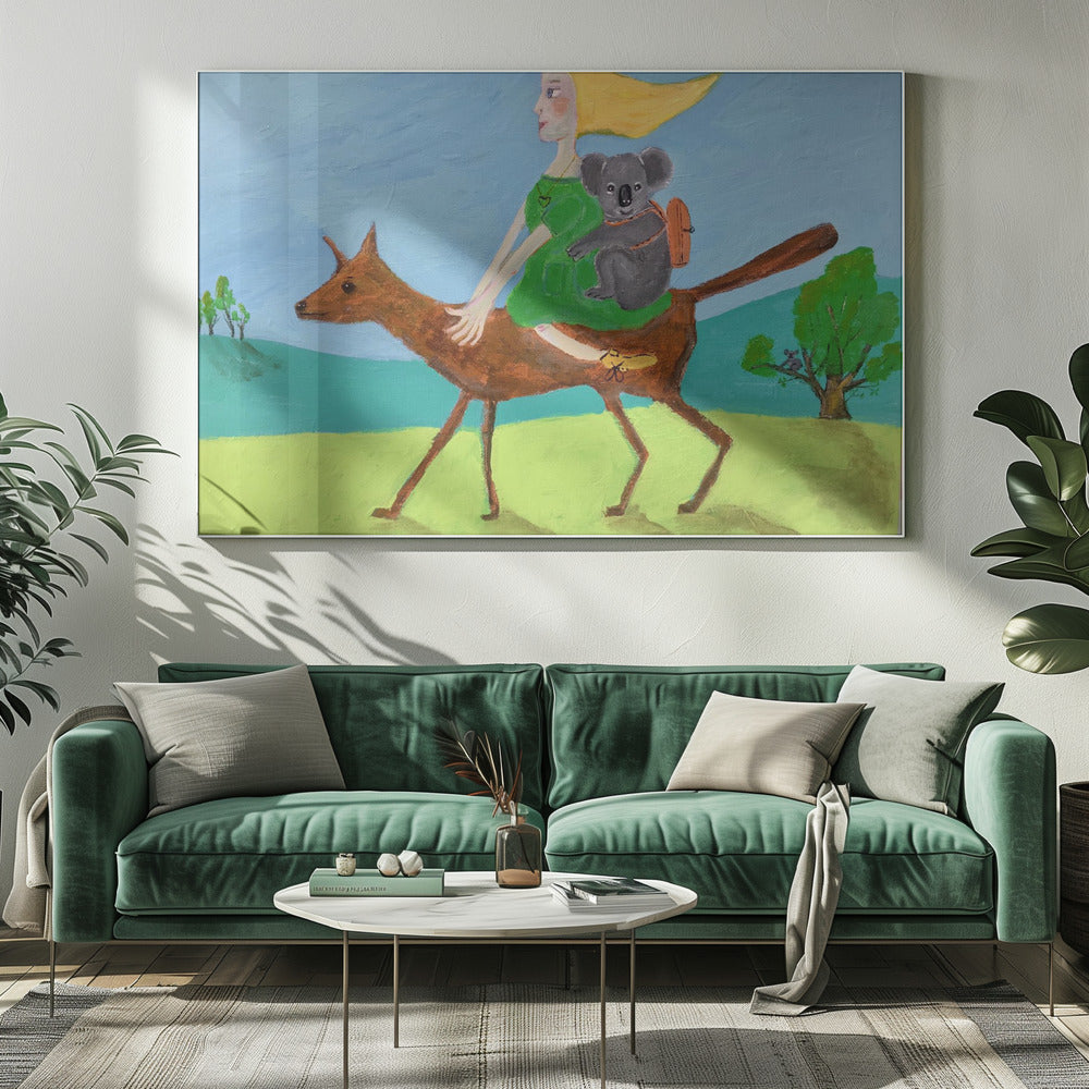 Off on an adventure. | Canvas