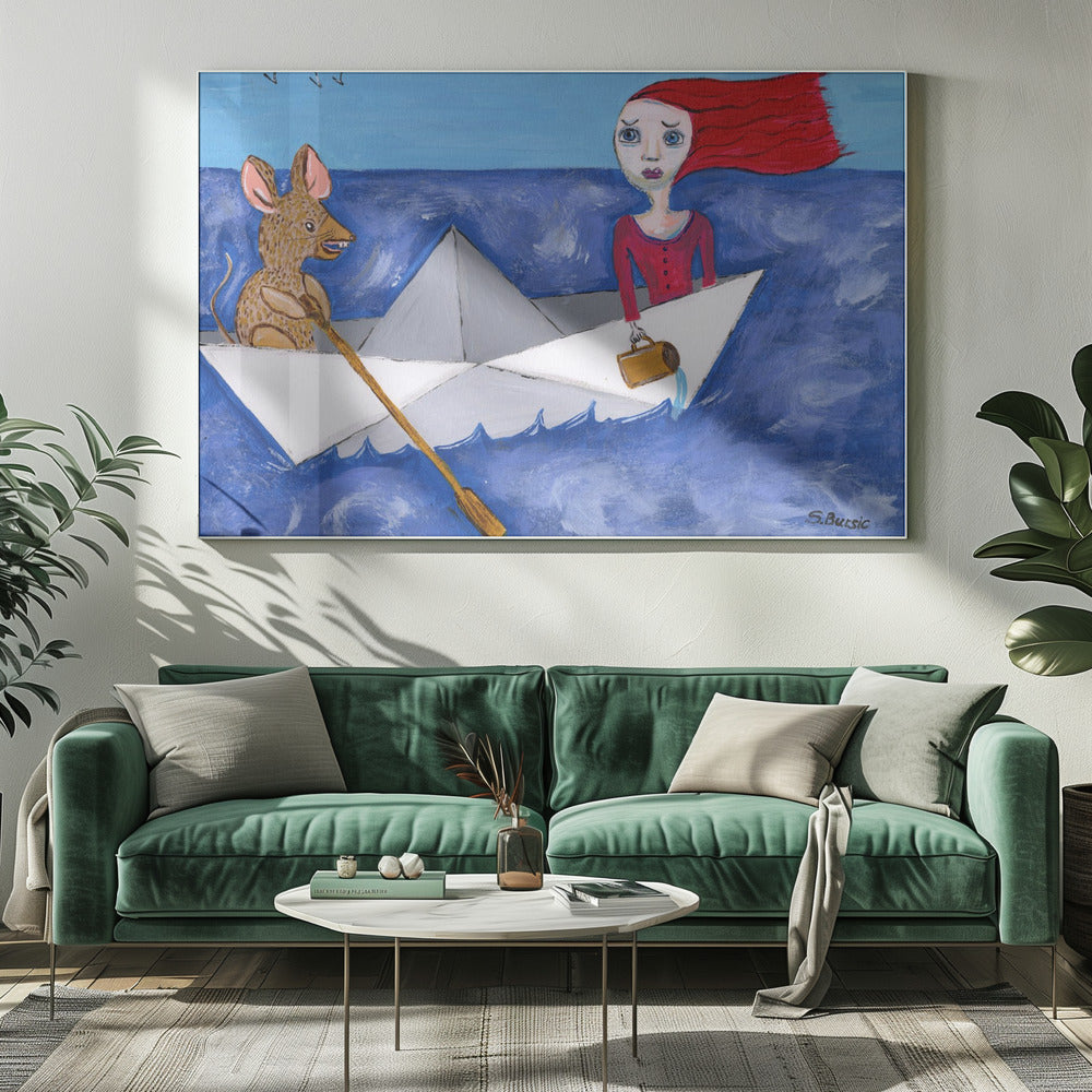 Don&#039;t go out in a paper boat with a Rat. | Canvas