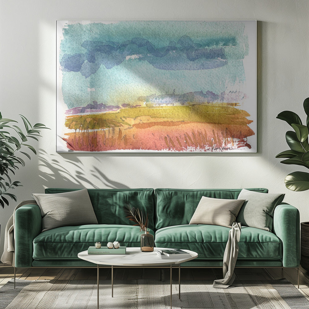 Blue Skies Horizon | Canvas