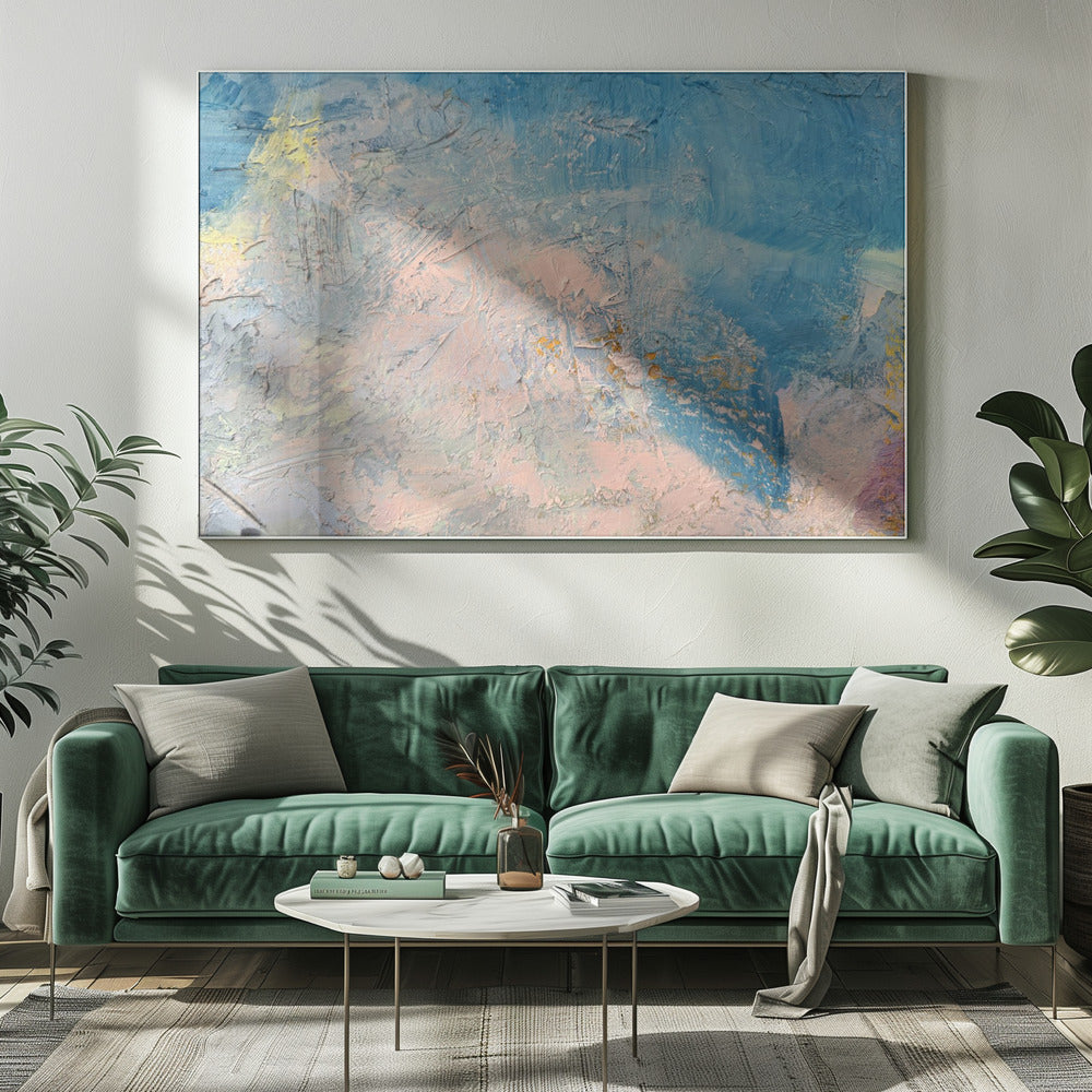 Ethereal Blue Horizons | Canvas