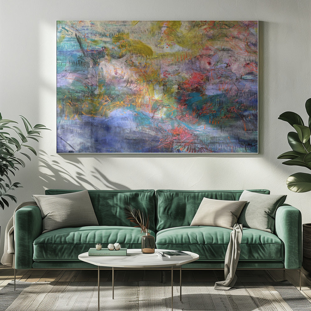 Expressionist inscription | Canvas