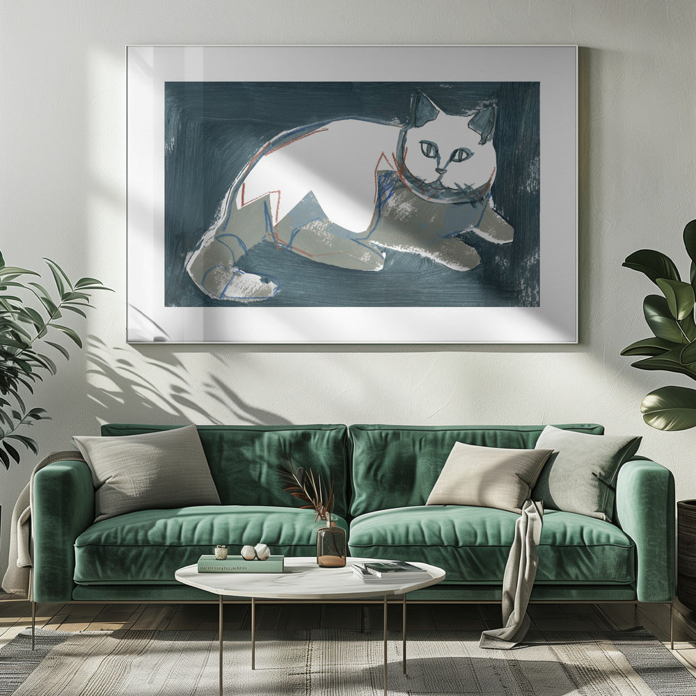 Purrfectly Mocha 5 | Canvas