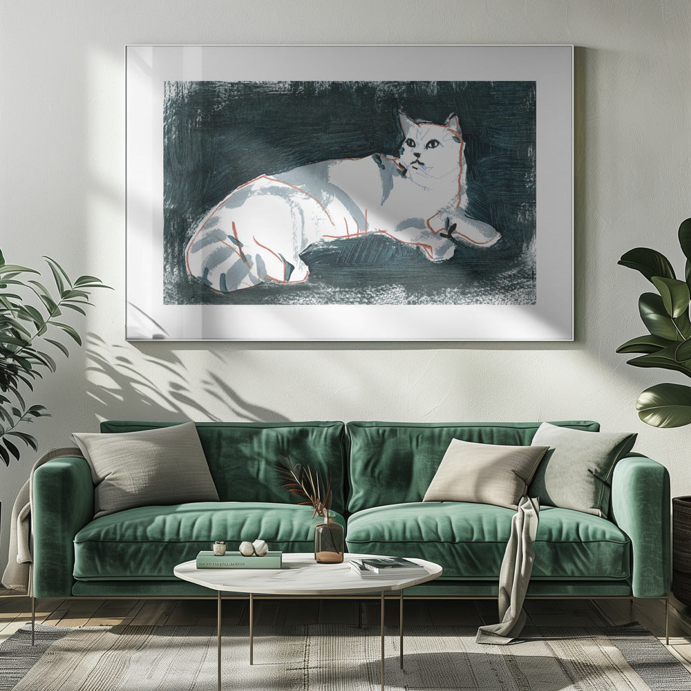 Purrfectly Mocha 4 | Canvas