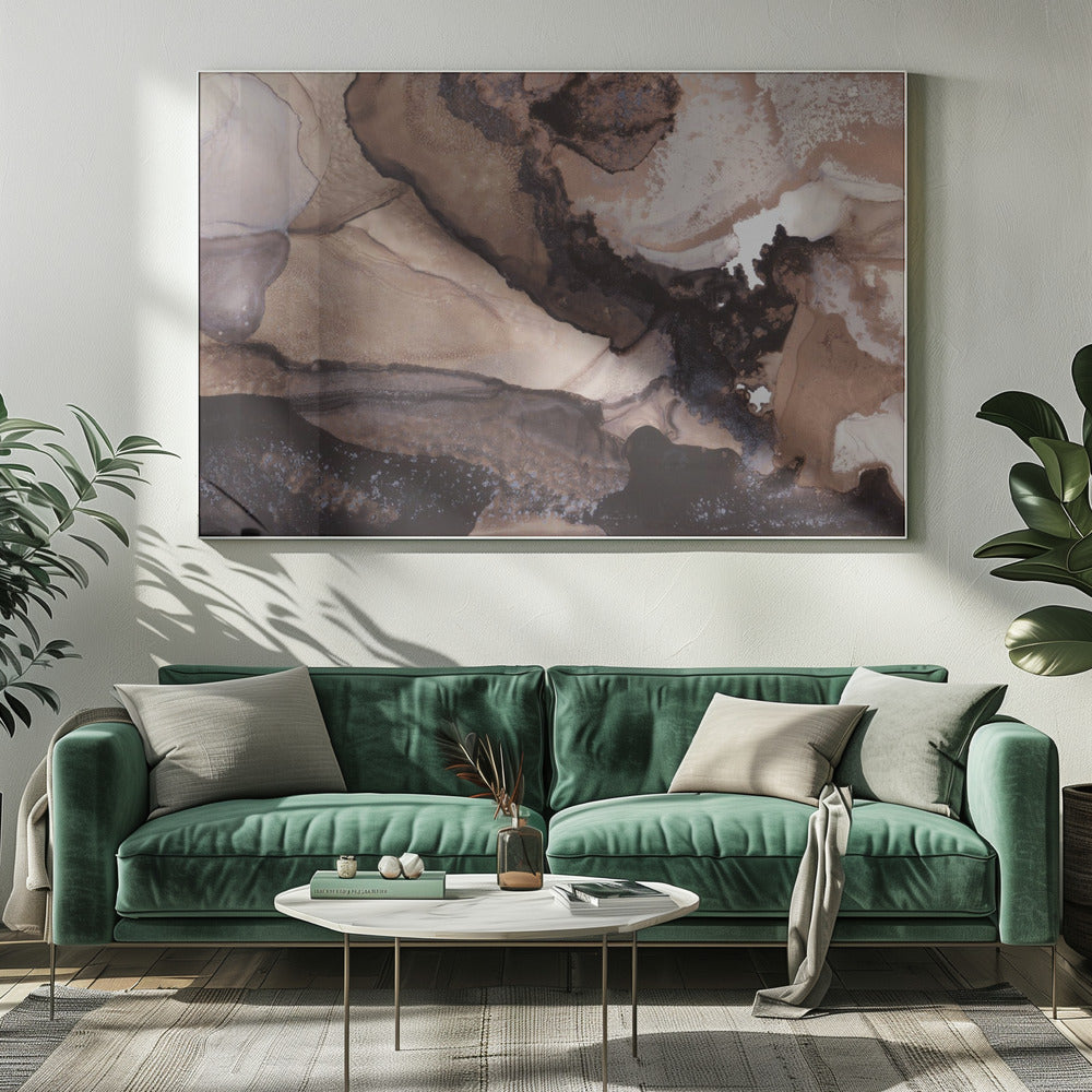 Earthly Tones Flow | Canvas