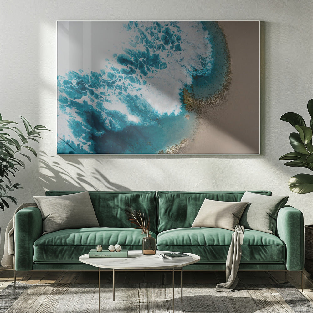 Aerial Beach - Sunset Beach | Canvas