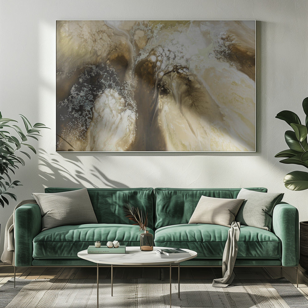 Rustic Abstract - Terra&#039;s Tapestry | Canvas
