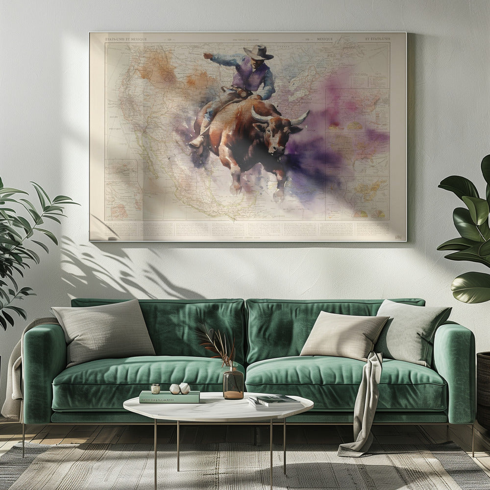 Bull Rider | Canvas