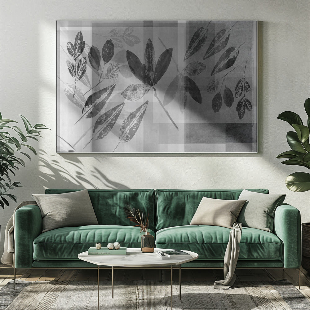 Abstract Botanicals in Neutral Tones | Canvas