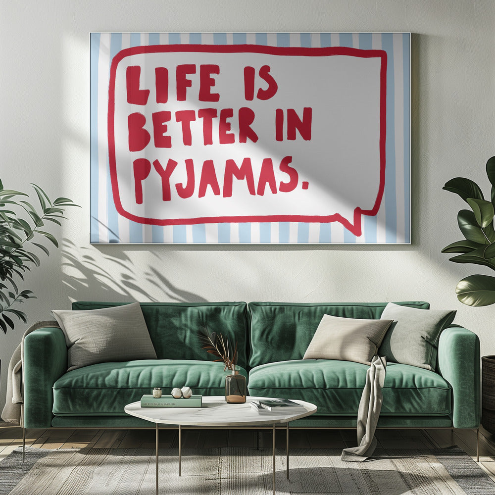 Cozy Pyjama Wisdom | Canvas