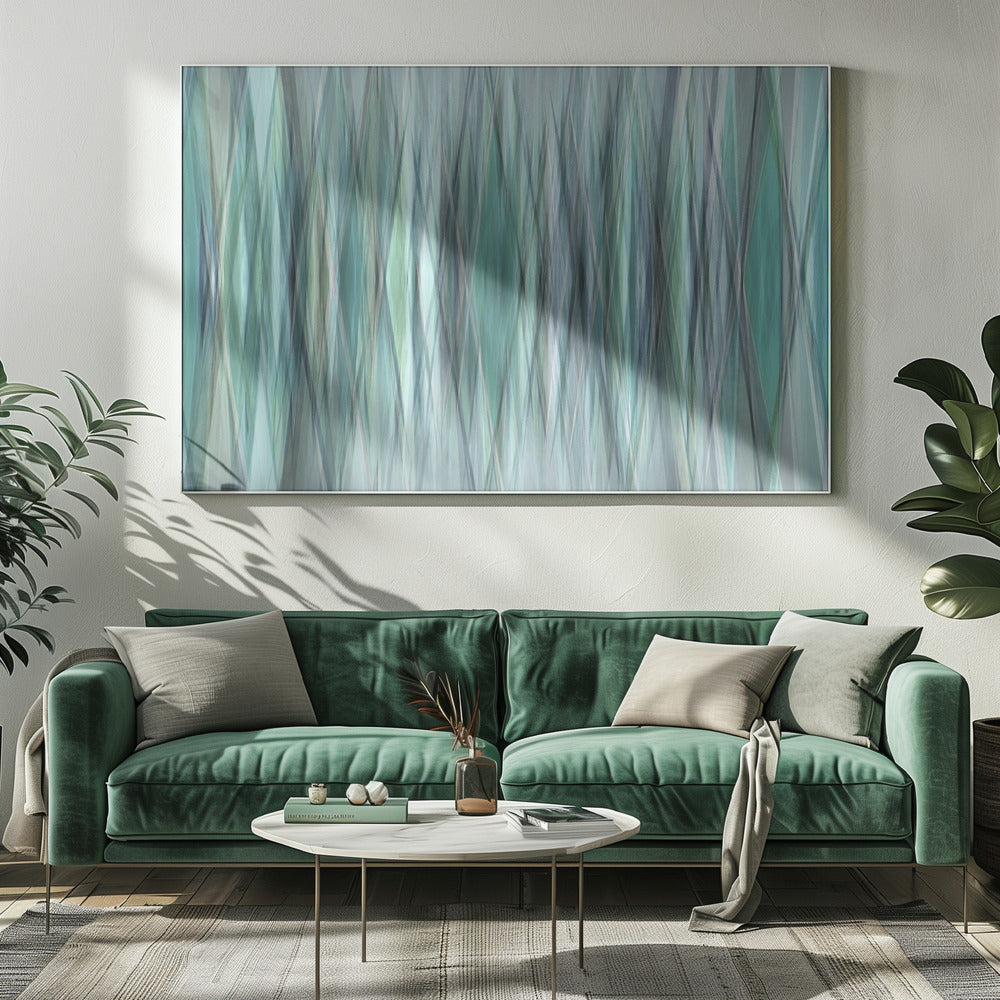 Emerald Waves | Canvas