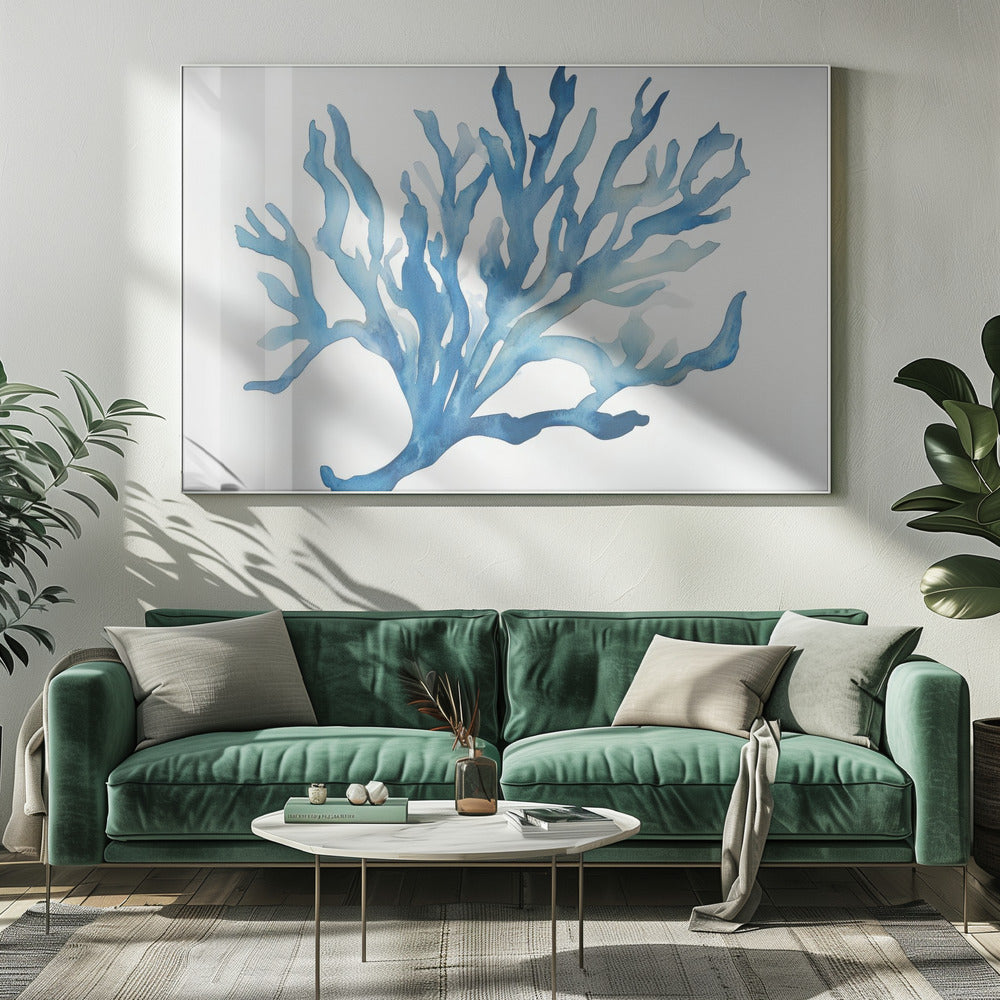 Blue Coral | Canvas
