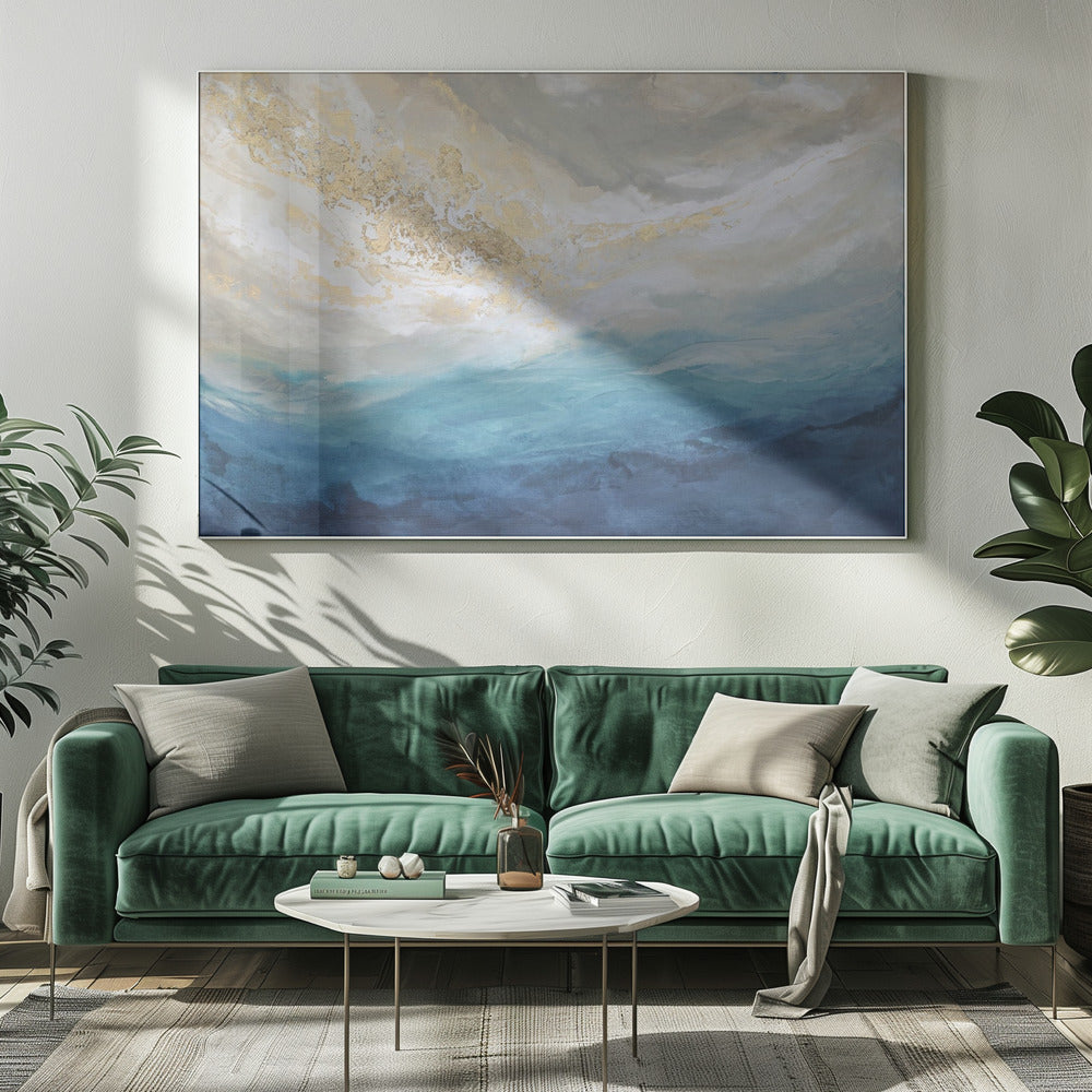 Celestial Waves | Canvas