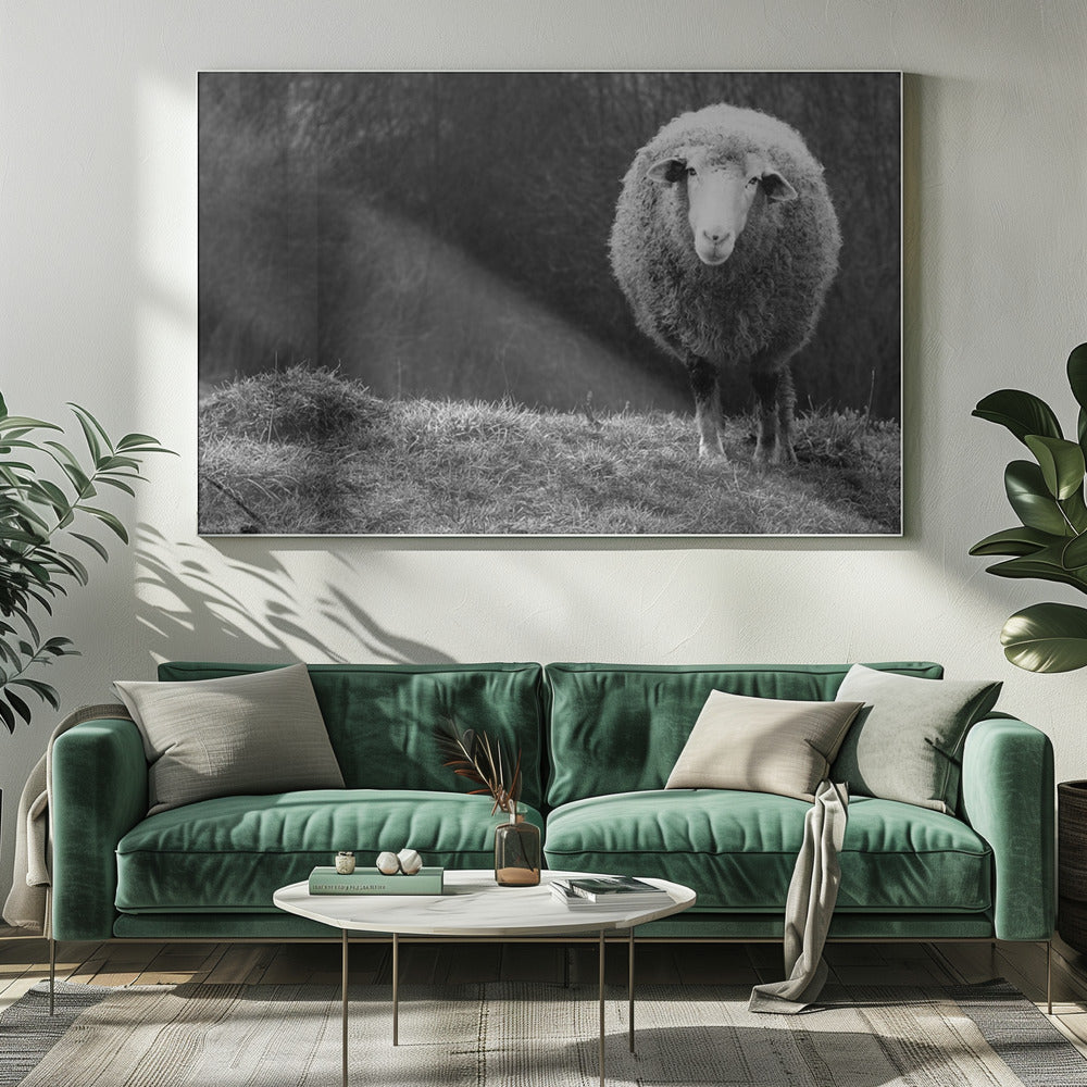 Wondering sheep | Canvas