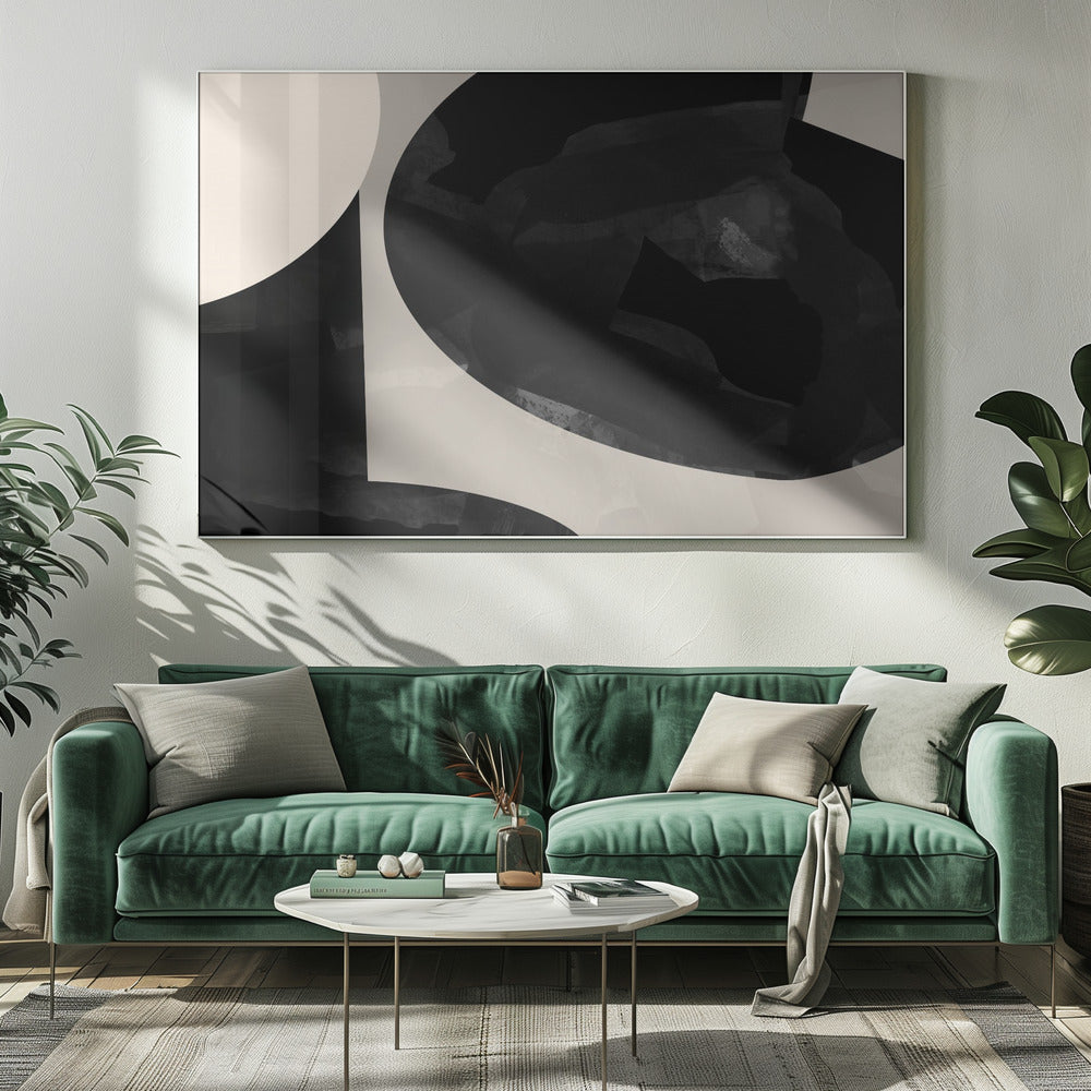 Geometric Shapes And Neutral Tones | Canvas