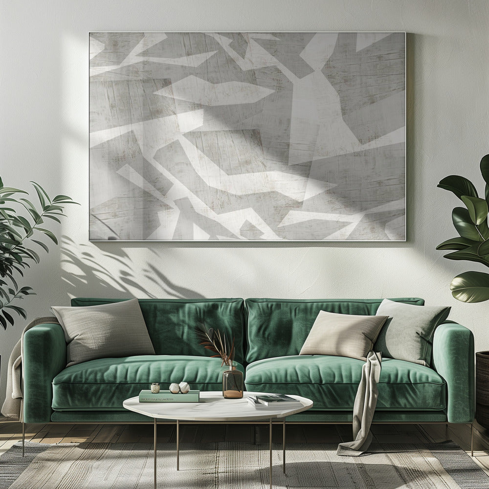 Geometric Shapes In A Neutral Color Palette | Canvas