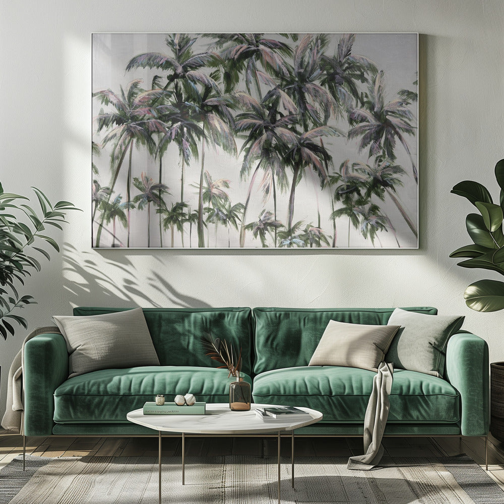 Tropical Palm Trees | Canvas