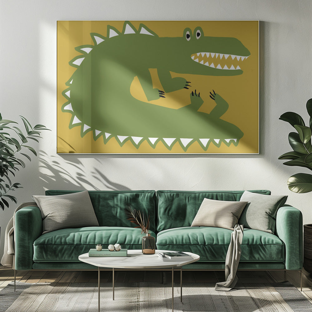Crocodile | Canvas