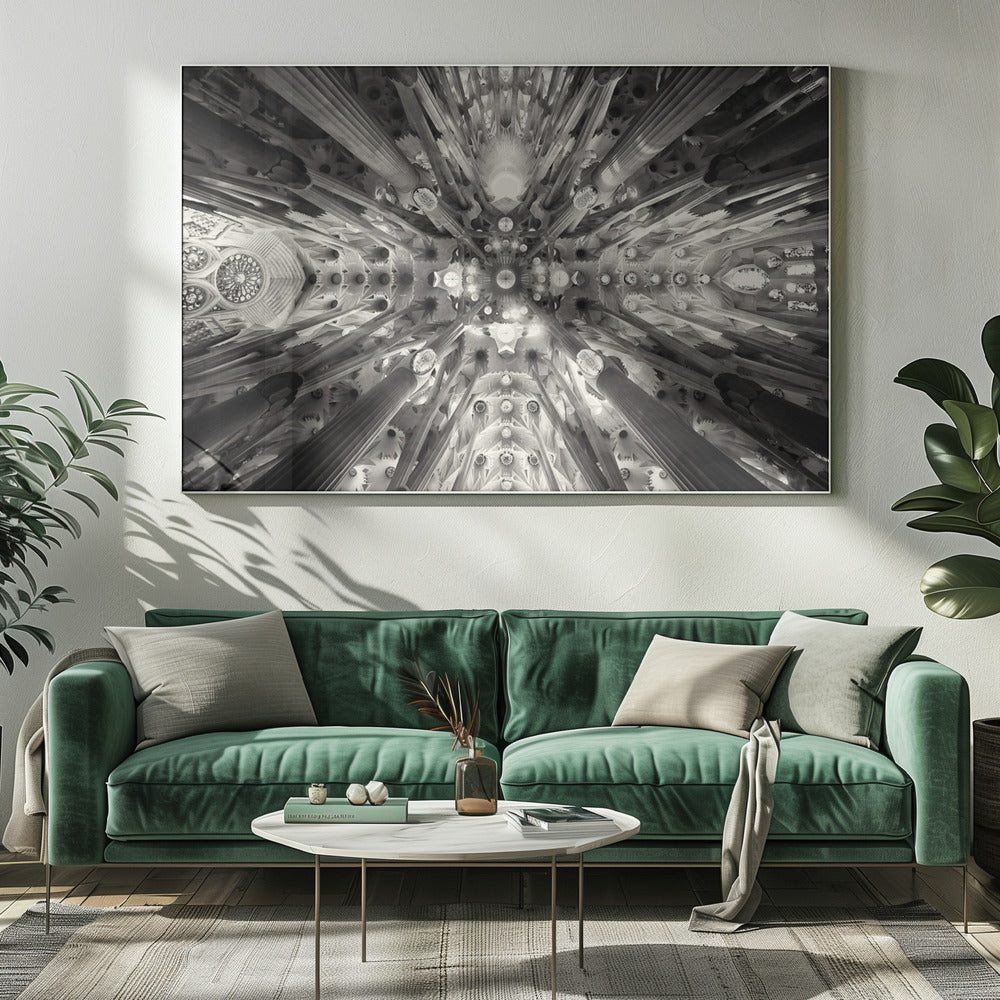 Artificial forest - Sagrada Familia | Canvas