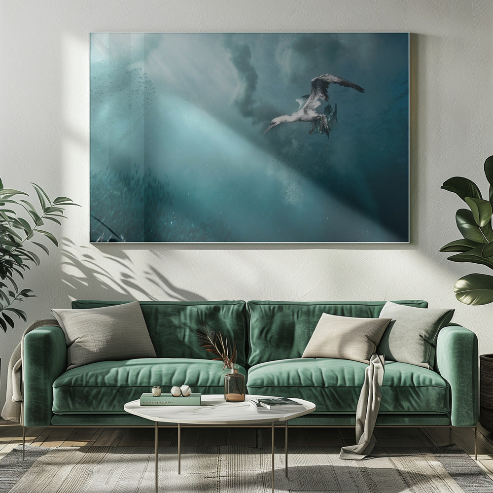 plunge diver | Canvas