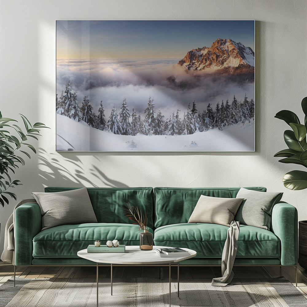Golden Peak | Canvas