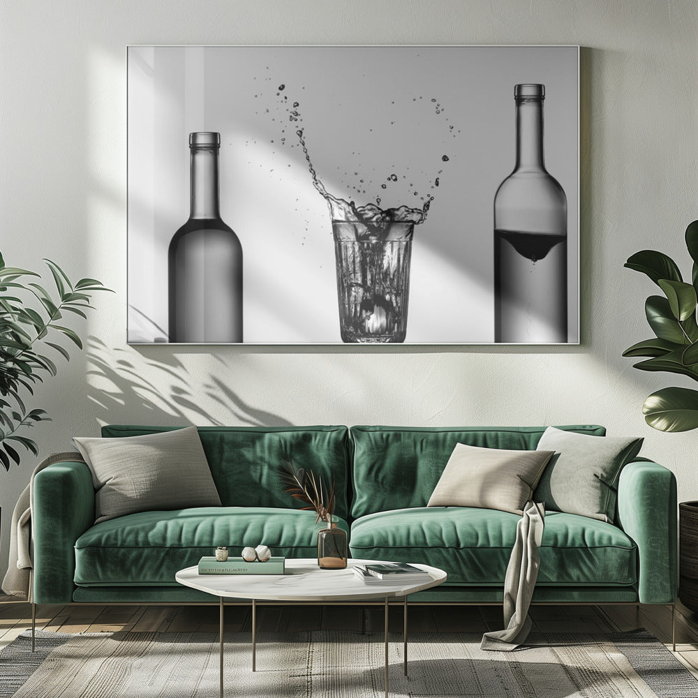 bottles game | Canvas