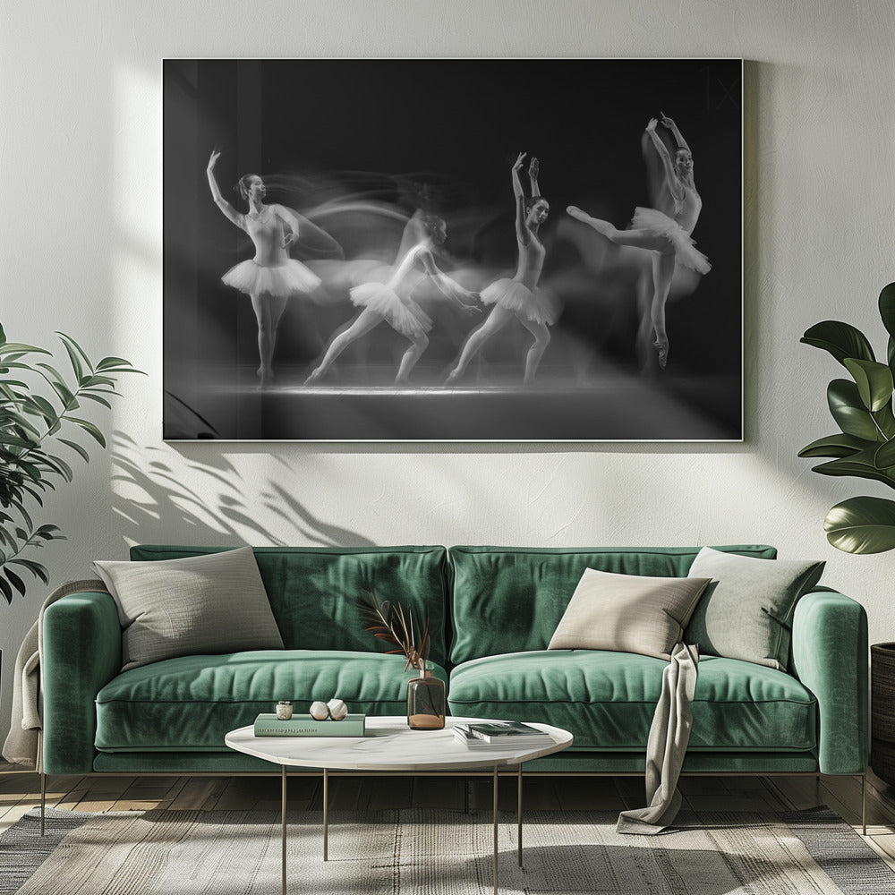 Balerina Art Wave | Canvas