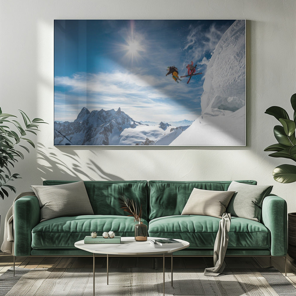 Jumping Legends | Canvas