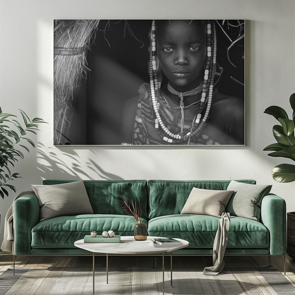 Mursi Girl | Canvas