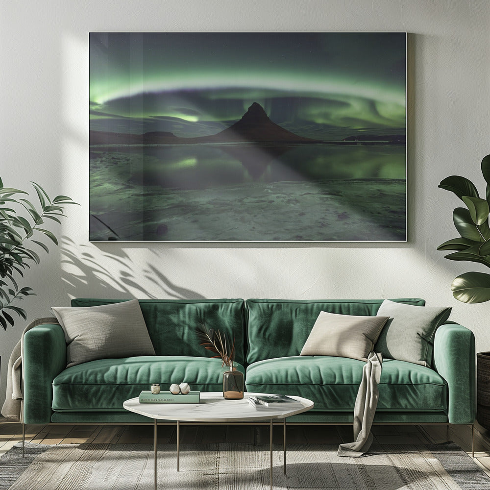Kirkjufell Aurora | Canvas