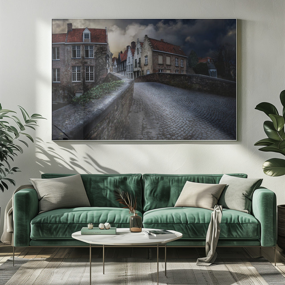 an evening in Bruges | Canvas